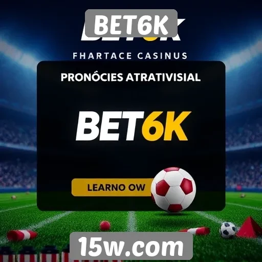 Promoções e bônus atraem jogadores para BET6K